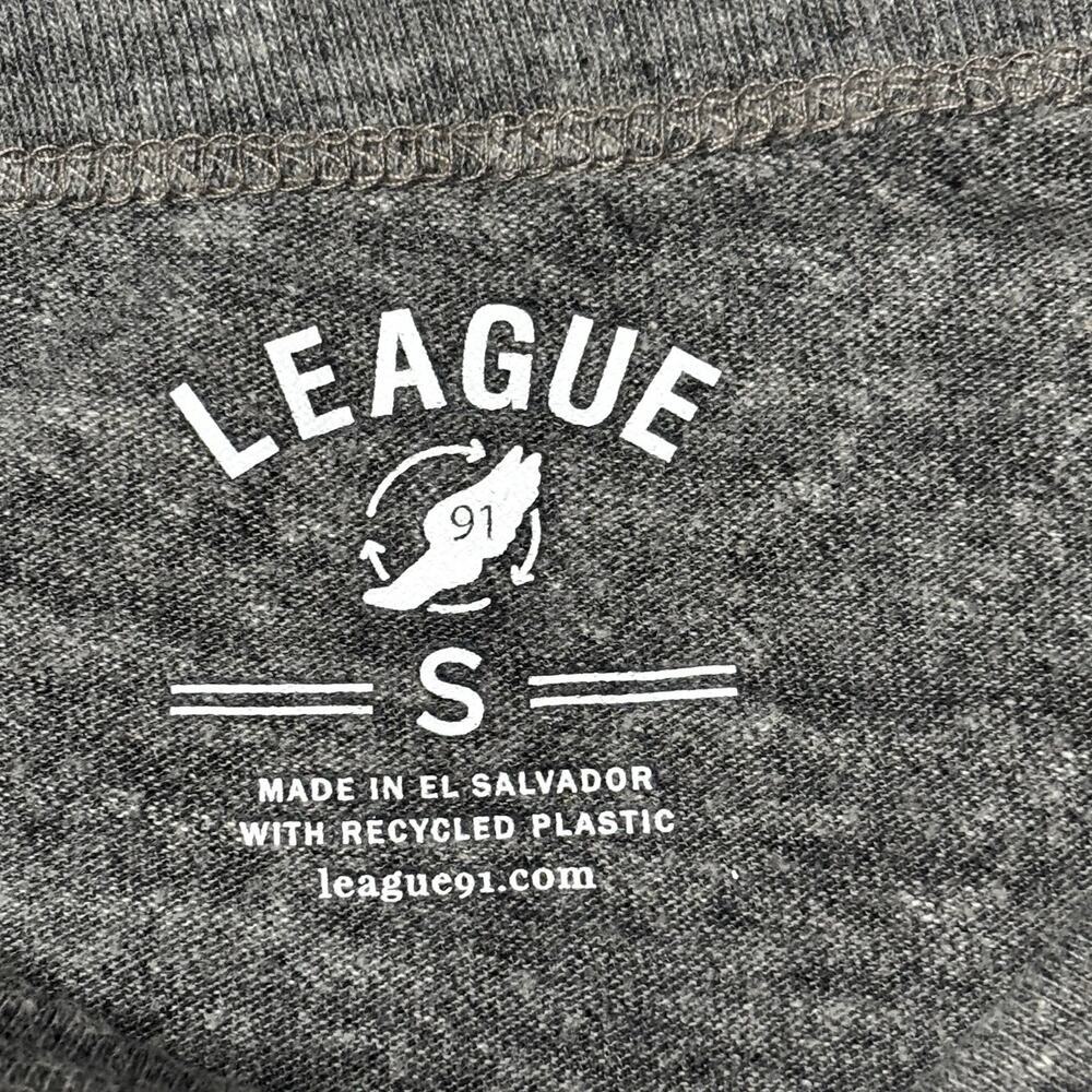 Arkansas Razorbacks League 91 Logo Heather Gray T Shirt Adult Size Small - Picture 4 of 7